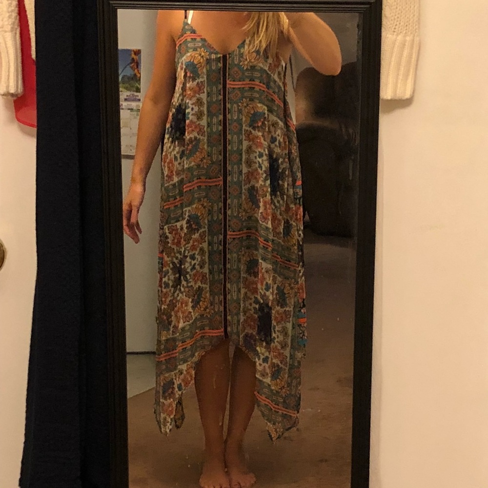 NWT Pookie and Sebastian handkerchief dress M